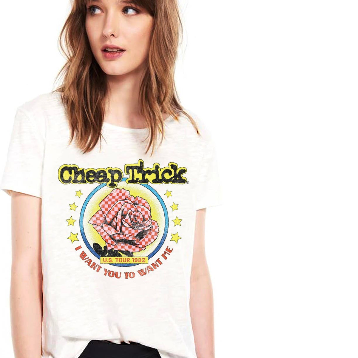 CHEAP TRICK ROSE TEE
