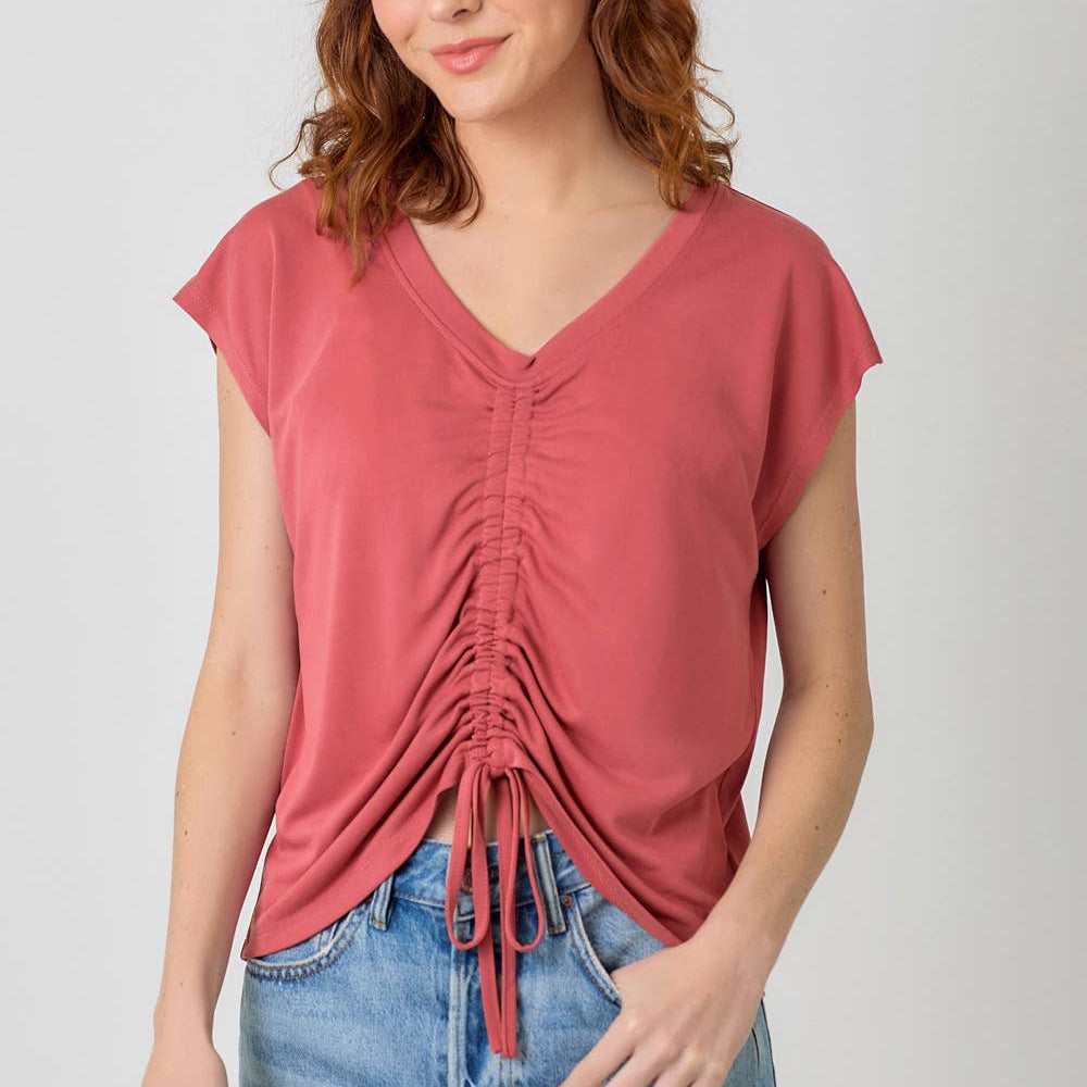 Front Ruche Modal Top