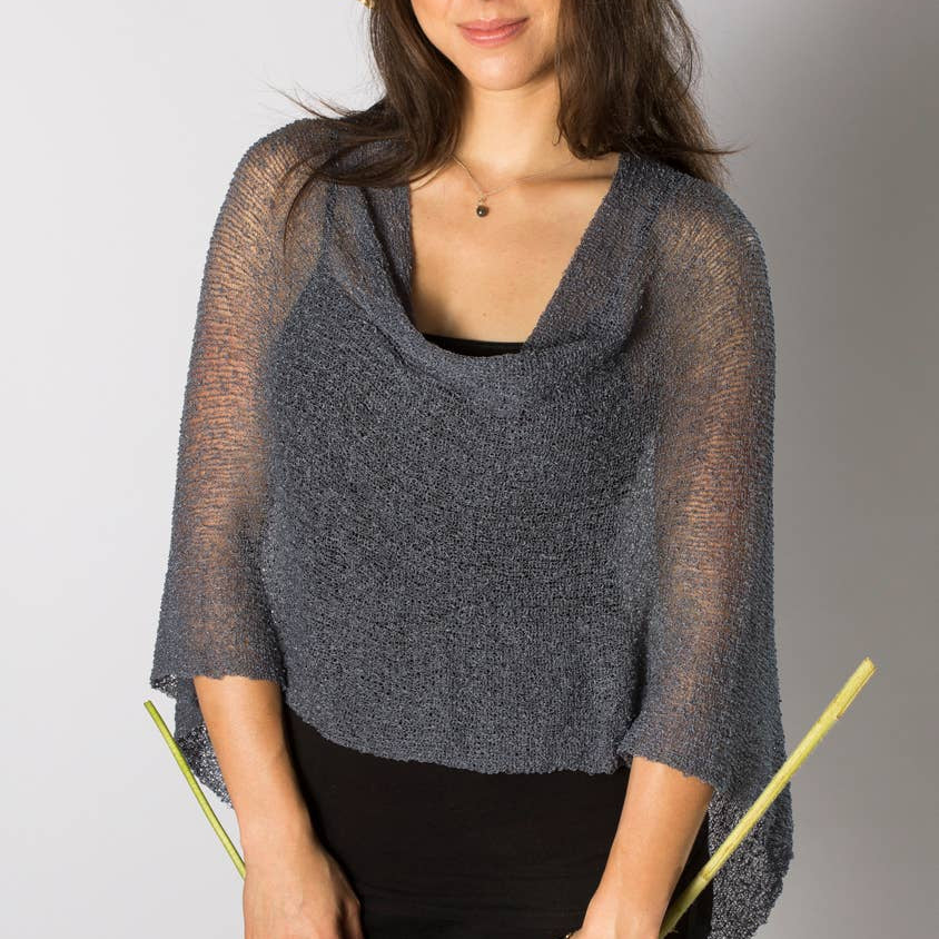 Sabina Knit Poncho