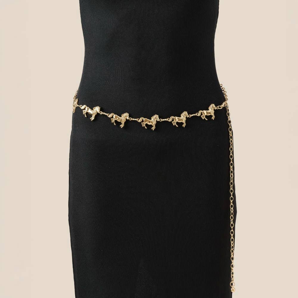 Horse Chain Belt